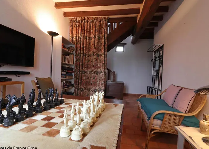 Longere Authentique Dans Le Perche Ornais Avec Wifi, Ideale Pour Teletravail - Fr-1-497-218 Bretoncelles