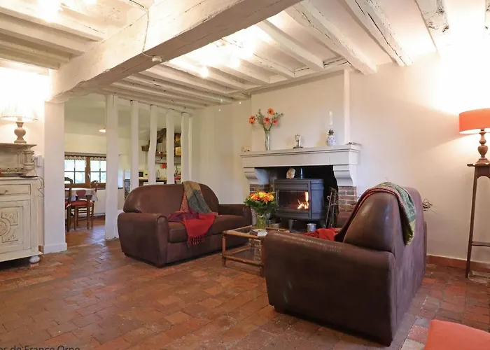 Longere Authentique Dans Le Perche Ornais Avec Wifi, Ideale Pour Teletravail - Fr-1-497-218