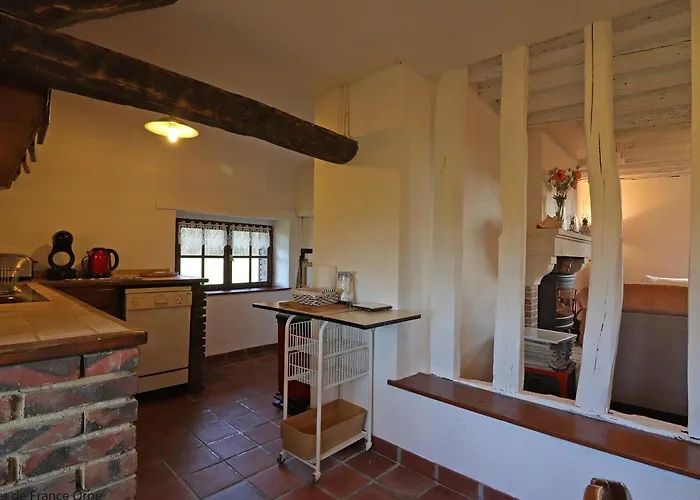 Longere Authentique Dans Le Perche Ornais Avec Wifi, Ideale Pour Teletravail - Fr-1-497-218 *